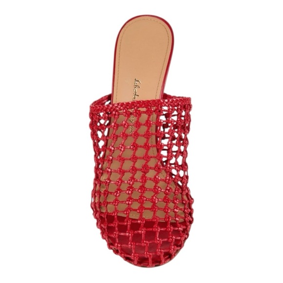 GUARANTEED AUTHENTIC NIB Salvatore Ferragamo Caged Block Heel Leather Mules - Picture 5 of 6